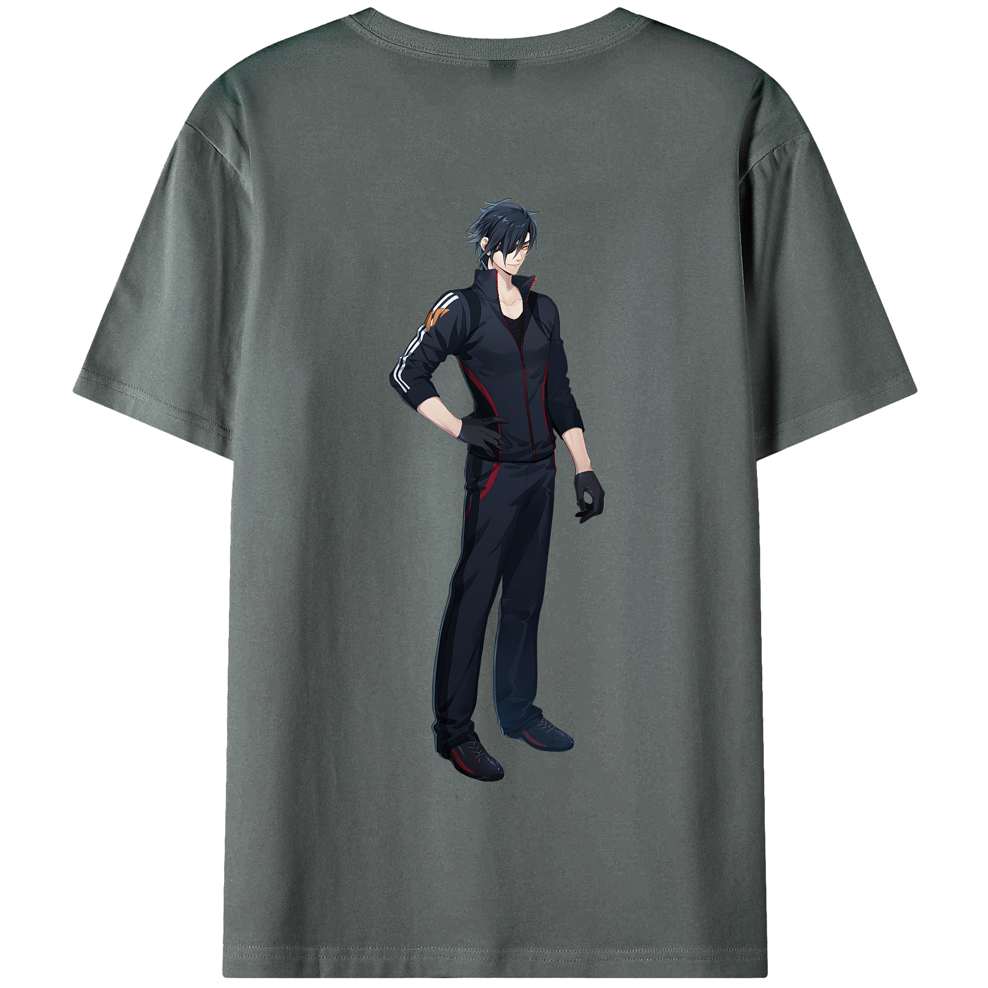 （画像用） 刀剣乱舞 Touken Ranbu 綿100％半袖Tシャツ（背面プリント）